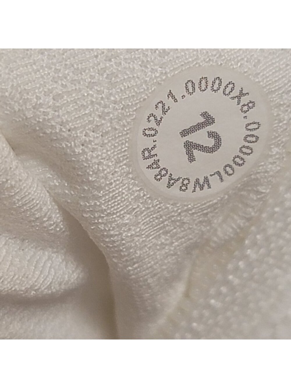 Lululemon Pace Rival Skirt Size 12 White 4-way Stretch 13" Skort W8A84R - Picture 5 of 5